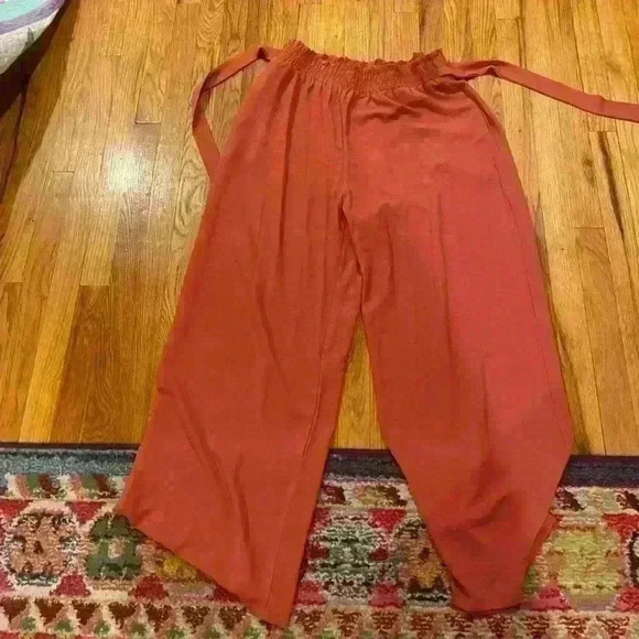 Feiersi Women Casual‎ Wide Leg Pants High Waisted Business Work Pants - Picture 3 of 6